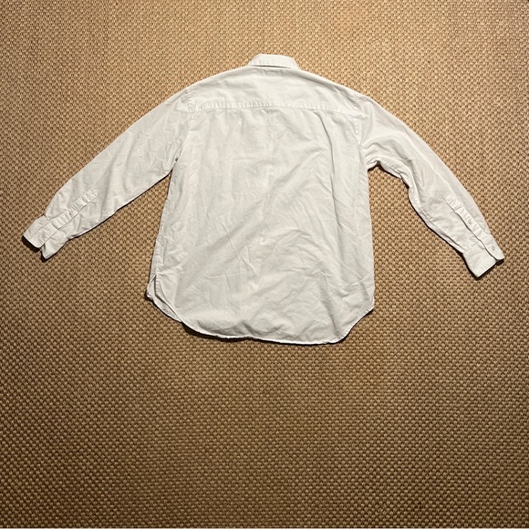Madewell | White Button Down Shirt ‘Drapey Oversized Boyshirt Pure White | Small - Picture 7 of 13